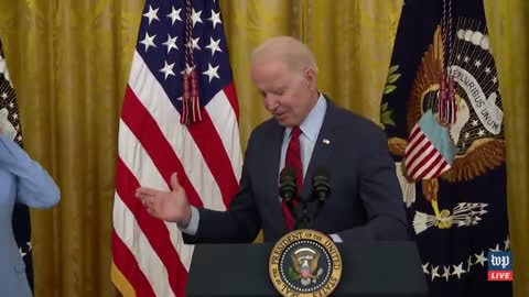 Biden laughs about needing to be reminded to address tragedy in Florida