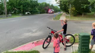 Fire department passing