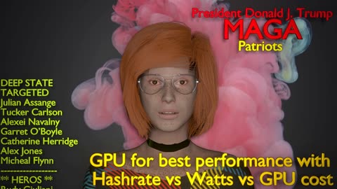 GPU for best performance with Hashrate vs Watts vs GPU Cost