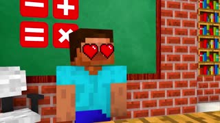 BOTTLE FLIP CHALLENGE - Funny Minecraft Animation