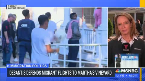 Illegals Felt LIke DeSantis Sent Them To Paradise (Martha's Vineyard)