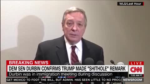 Durbin: Term ‘Chain Migration’ Painful to African-Americans Because They Migrated to U.S. in Chains