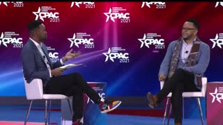 Lawrence Jones and TW Shannon at CPAC 2021