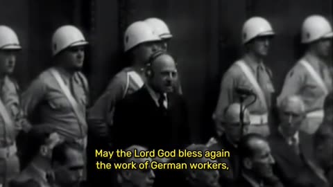 Fritz Sauckel's speech during the nuremberg trials - 1946-08-31