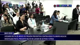 Keiko regresa a prisión