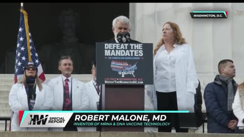 Full Speech By Dr. Robert Malone in DC