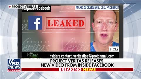 Project Veritas releases new video from inside Facebook