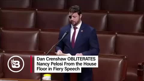 Dan Crenshaw OBLITERATES Nancy Pelosi from the House floor in Fiery speech!!!