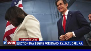 Election day begins for Idaho, Ky., N.C., Ore., Pa.