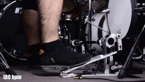 Double Strokes Technique Drums - Heel Toe