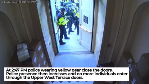 INCREDIBLE MUST WATCH VIDEO OF CAPITOL POLICE ALLOWING PROTESTERS TO ENTER CAPITOL SIDE DOOR!