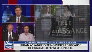 Julian Assange's Father, Brother Speak Out On Tucker Carlson Tonight