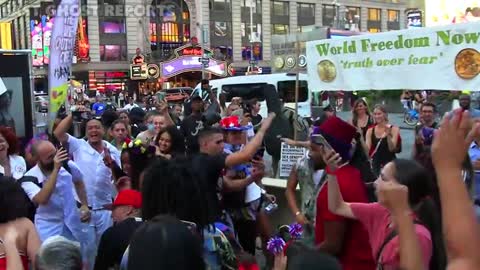 NY Freedom Rally - Times Square - September 18, 2021