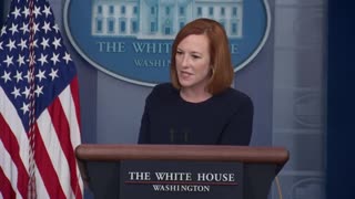 Jen Psaki Turns Into Apologist for Biden's Hypocritical Maskless Moment