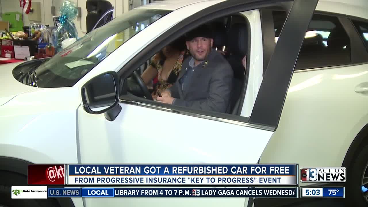 Las Vegas valley veteran receives car