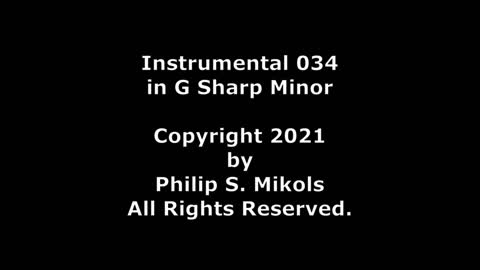 Instrumental 034 in G Sharp Minor