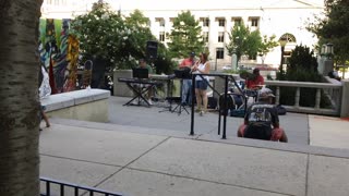 Jazz Musicians in Rodney Square, Summer 2019