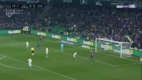 Gol de Messi (2) vs Real Betis