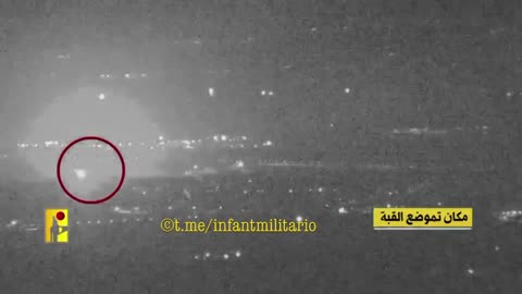 Hezbollah published a video of a defeat of a Iron Dome launcher in Northern Israel