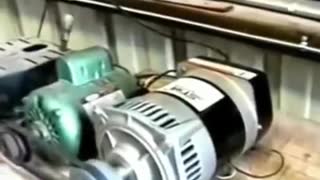 3000 Watt Generator Powers Itself, Grinder Drill Press