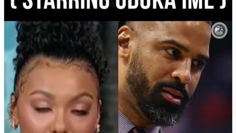 Espn NBA Today Malika Andrews Gets Triggered and Interrupts Kendrick Perkins Over Udoka lme