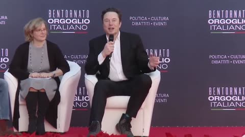 Elon Musk Italiassa - Tehkää lisaa lapsia - Suojelkaa kulttuurianne