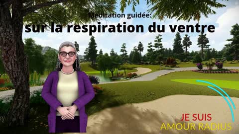 Méditation guidée sur la respiration du ventre, le pouvoir relaxant de la respiration