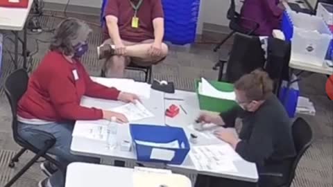 Look at them filling out and certifying ballots illegally.