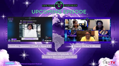 Snippet: Season 3/ Episode 3 | Journey Beyond Conviction | Sheba Williams