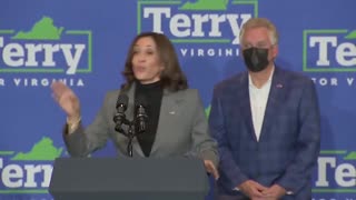 Kamala fails to fire up the crowd at a McAuliffe rally in Virginia