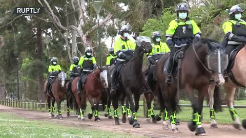 Australia: Heavy police presence in Melbourne in anticipation of anti-vaccine mandate protests