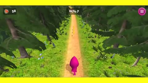 Masha Run - Masha and Bear game by Android Game for kids