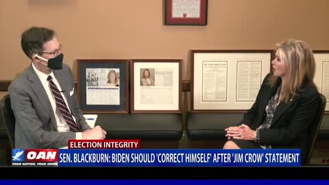 Sen. Blackburn: Joe Biden should ‘correct himself’ after ‘Jim Crow’ statement