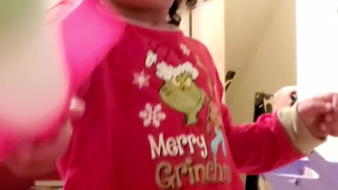 Grinch girl attacks