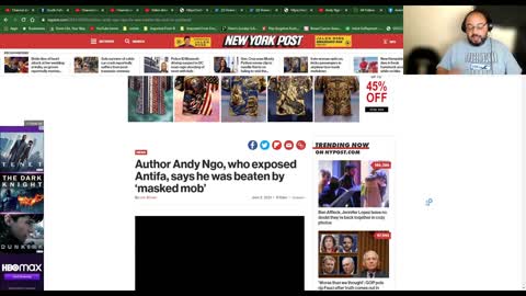 Reporter & Author Andy Ngo, who exposed Antifa, was beaten by ‘masked mob’