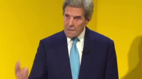 John Kerry Says the Only Way to Get to 1.5 Degrees of Global Warming is “ Money, Money, Money"