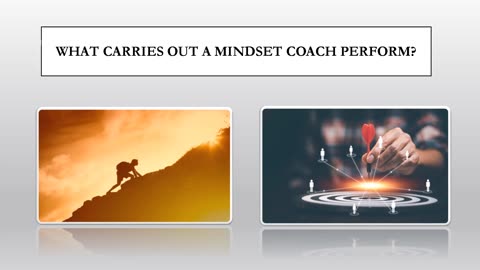 What Does A Mindset Coach Perform?