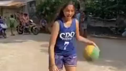 Filipina basketball player