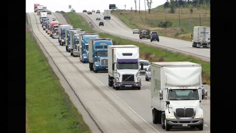 Canada Truck Convoy Joins EAGLE PASS, Texas America People Convoy To The Border