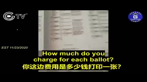 LEAKED video of CCP Operatives counterfeiting 2020 US Ballots