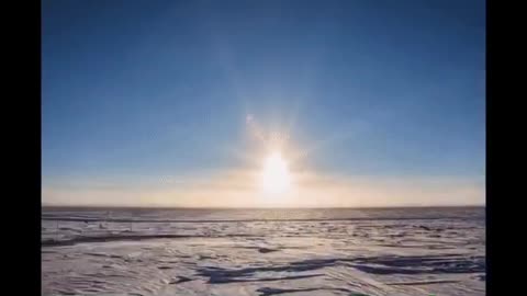 There is no sunset in the summer at the South Pole, sun just revolves around you