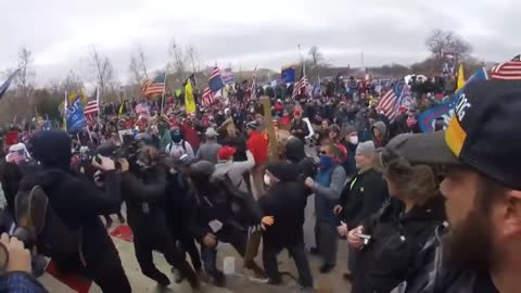 AP Photographer Attacked Outside Capitol Building