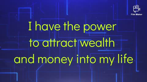 Positive Affirmations To Attract Money And Wealth - With subliminal