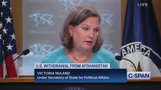 Victoria Nuland Can’t Articulate a Plan to Help People Biden Abandoned in Afghanistan