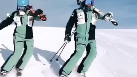 tandem ski