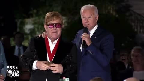 Biden on Elton John: ‘It’s All His Fault We Are Spending $6 Billion on HIV & AIDS'