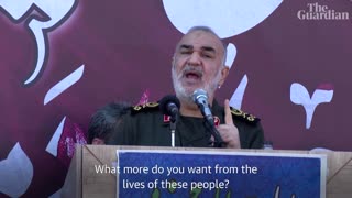 Head of Iran's Revolutionary Guards warns protestors 'today is the final day of unrest'