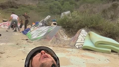 Skater Makes Free Rollercoaster From Manhole