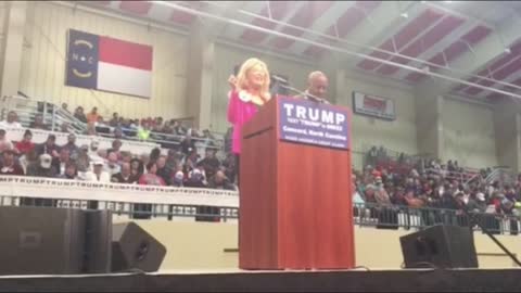 Trump Rally Prayer- Leigh Valentine