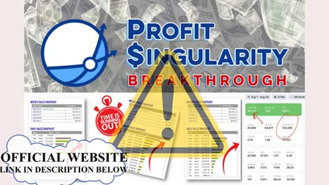 Profit Singularity Breakthrough Review - ( IT WORKS ) -Profit Singularity Breakthrough